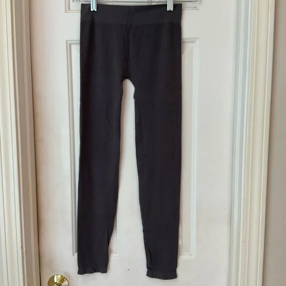 M. Rena Cropped Tummy Tuck Legging, Dark Gray, Ultra Comfortable, One Size - Picture 8 of 10